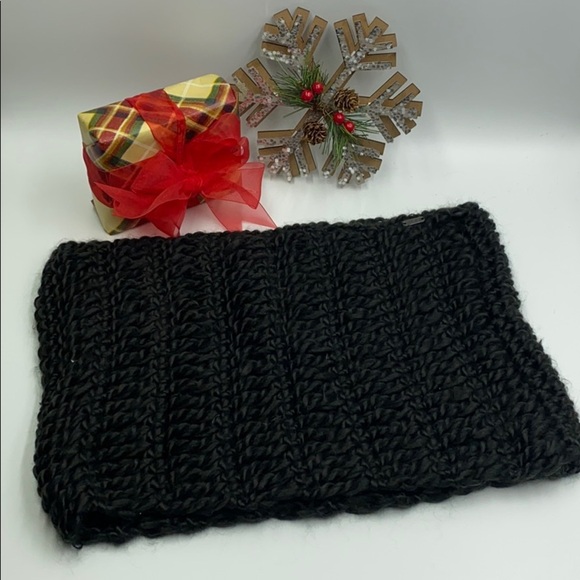 PISTIL Black Knit Cowl Neck Gator - Picture 3 of 6